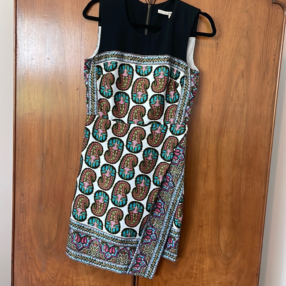 Rachel Roy size 4 dress with paisley print